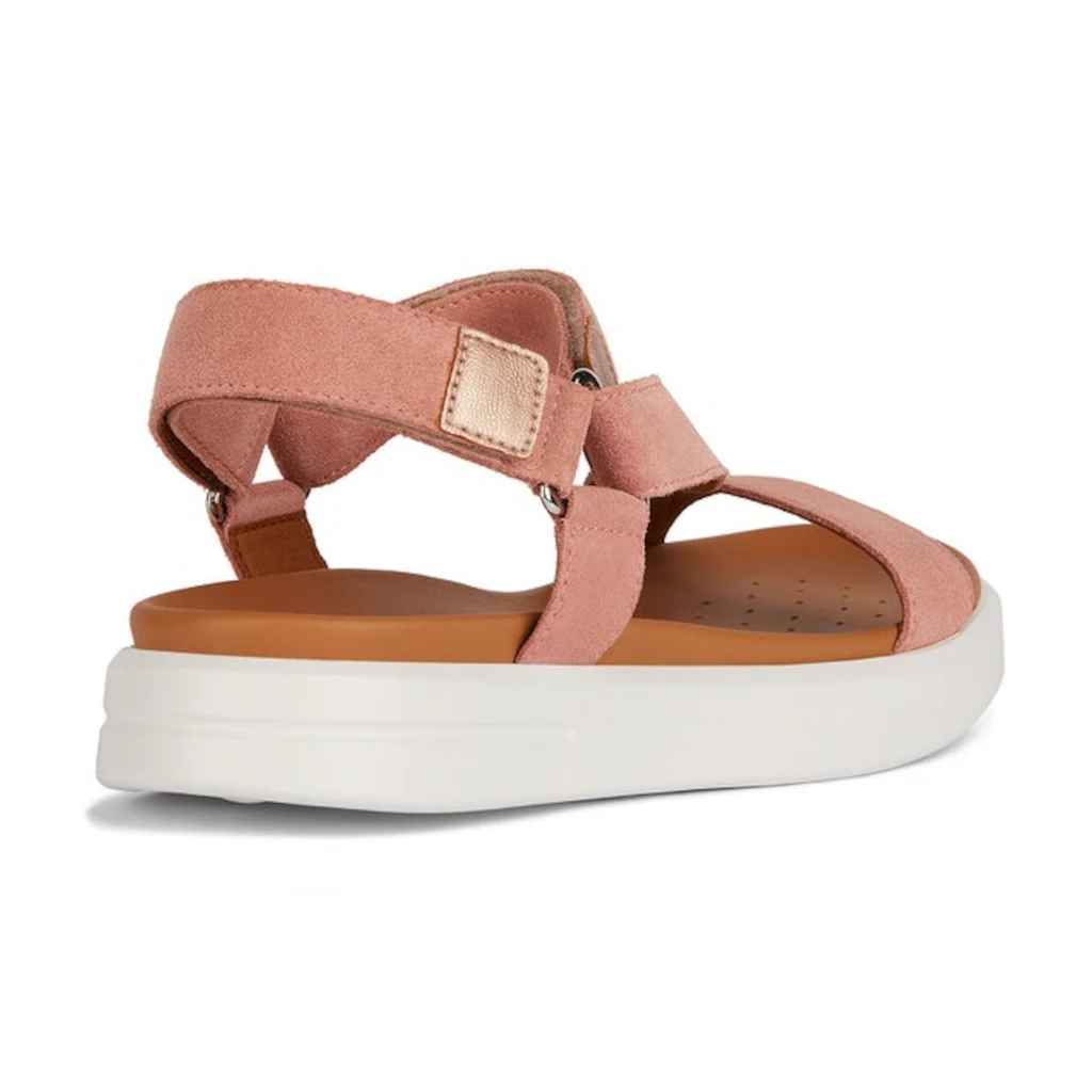 Geox Sandale »D XAND 2S B« Sommerschuh Sandalette Mit Klettverschluss An Der Ferse