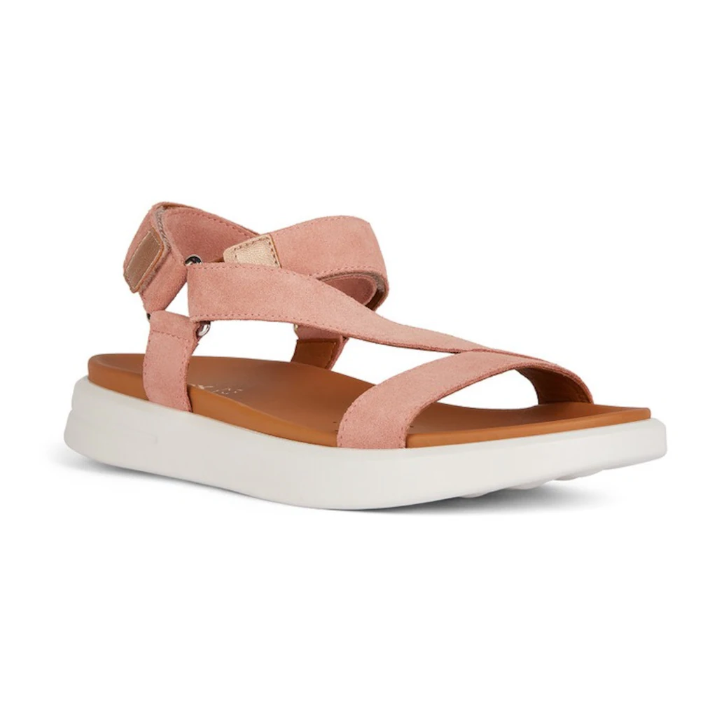 Geox Sandale »D XAND 2S B« Sommerschuh Sandalette mit Klettverschluss an der Ferse