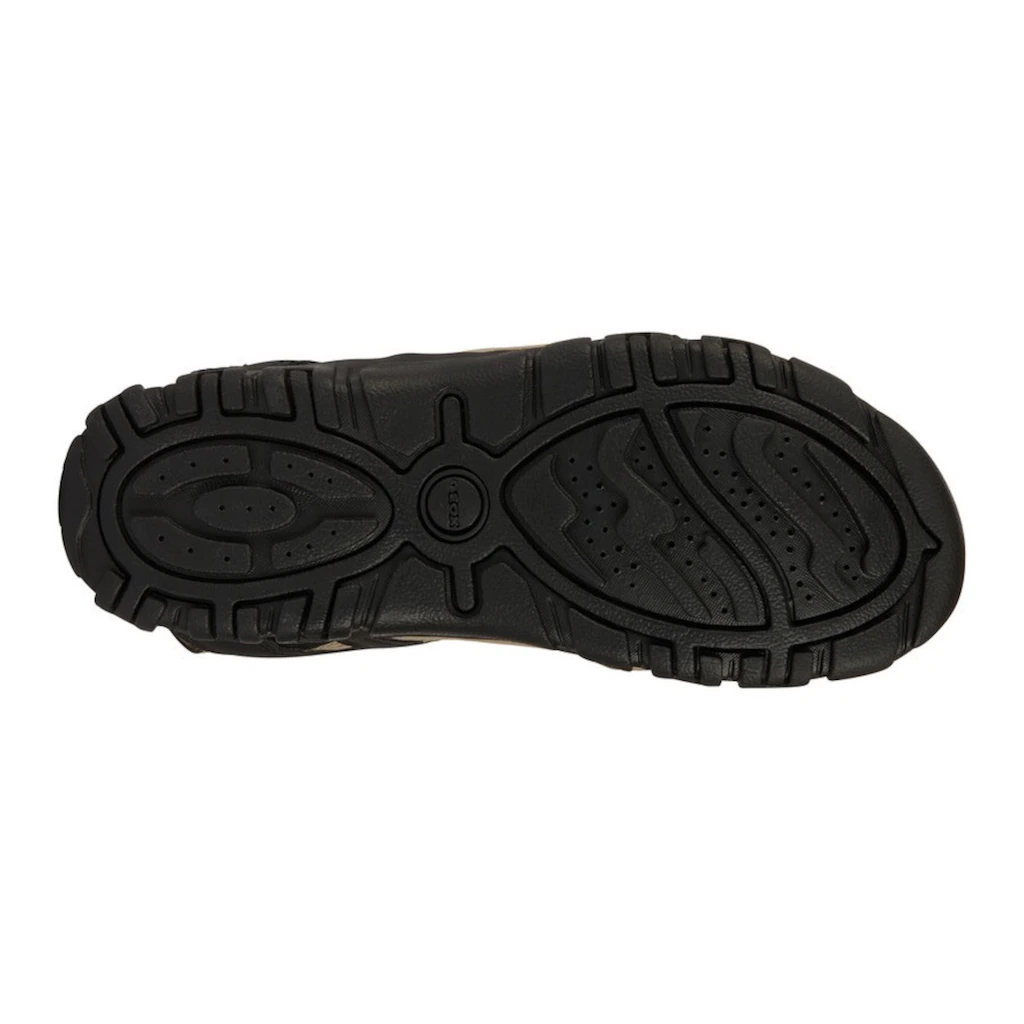 Geox Sandale »UOMO SANDAL STRADA C« Sommerschuh Klettschuh Outdoorsandale Mit Lederfußbett ▷ Für
