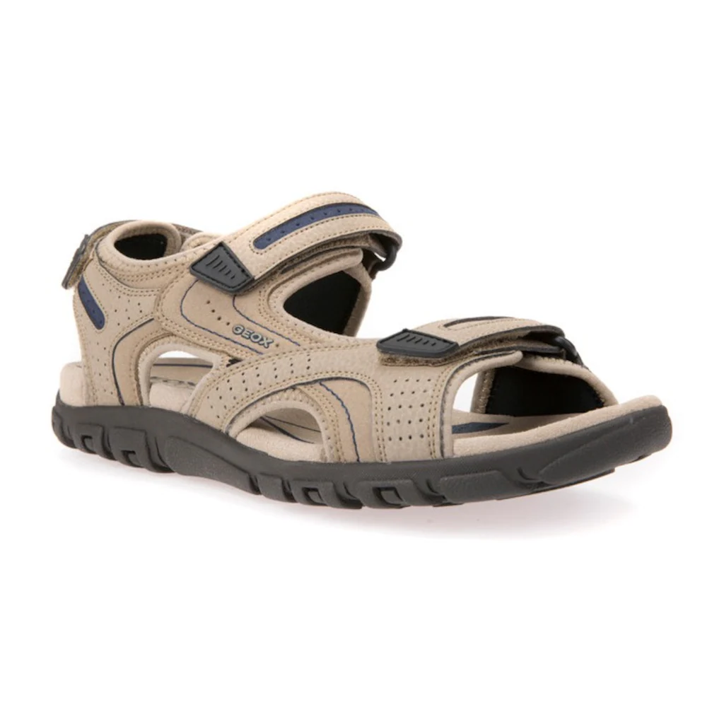 Geox Sandale »UOMO SANDAL STRADA« Sommerschuh Klettschuh Outdoorsandale im Trekking-Look bestellen