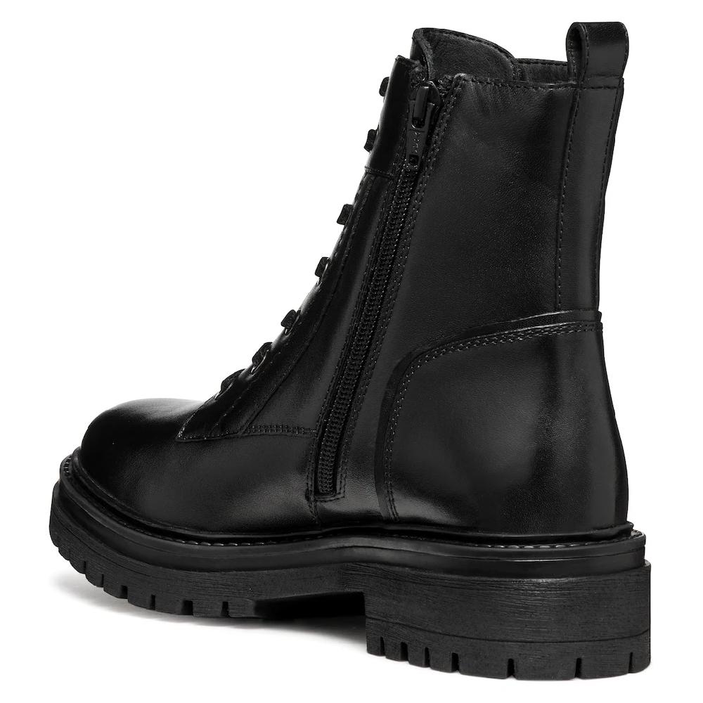 Geox Schnürboots »D IRIDEA G« Chunky Boot Plateau Stiefelette Mit Blockabsatz Online Bestellen