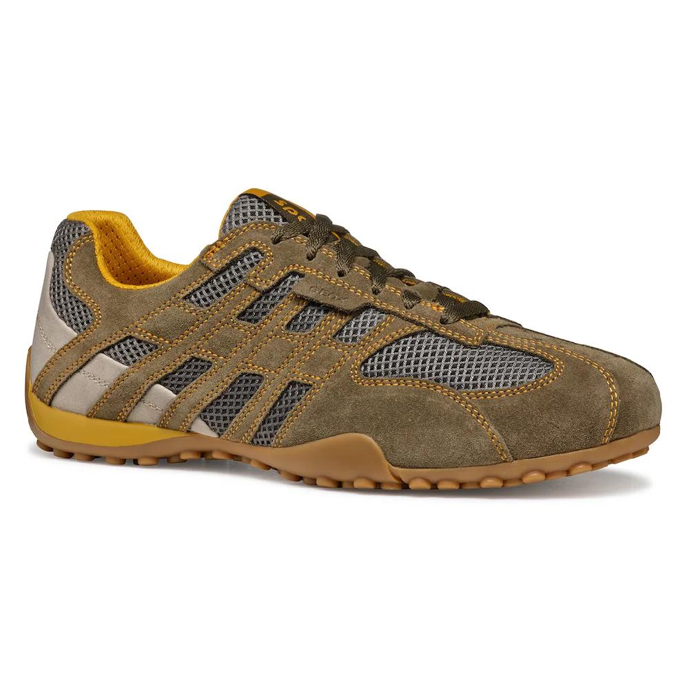 Geox Schnürschuh »U SNAKE ORIGINAL« Schnürschuh Freizeitschuh Trekking Sneaker mit Lederinnensohle online kaufen
