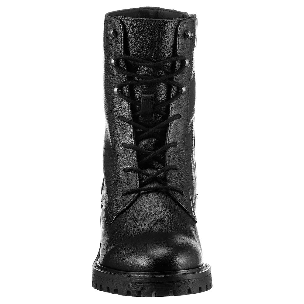 Geox Schnürstiefelette »D HOARA« Blockabsatz Schnürboots Mit Innenreißverschluss Kaufen