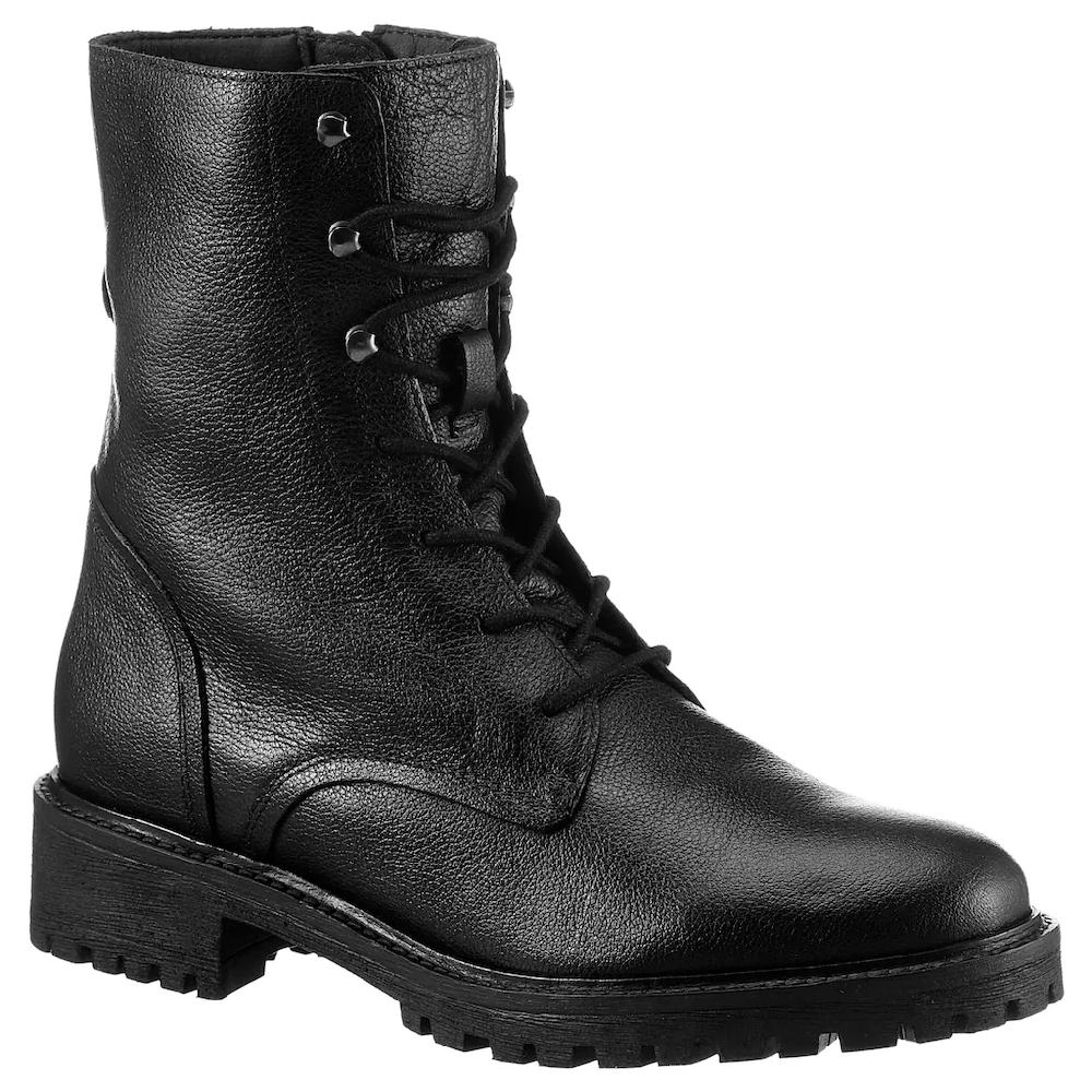 Geox Schnürstiefelette »D HOARA« Blockabsatz Schnürboots mit Innenreißverschluss kaufen