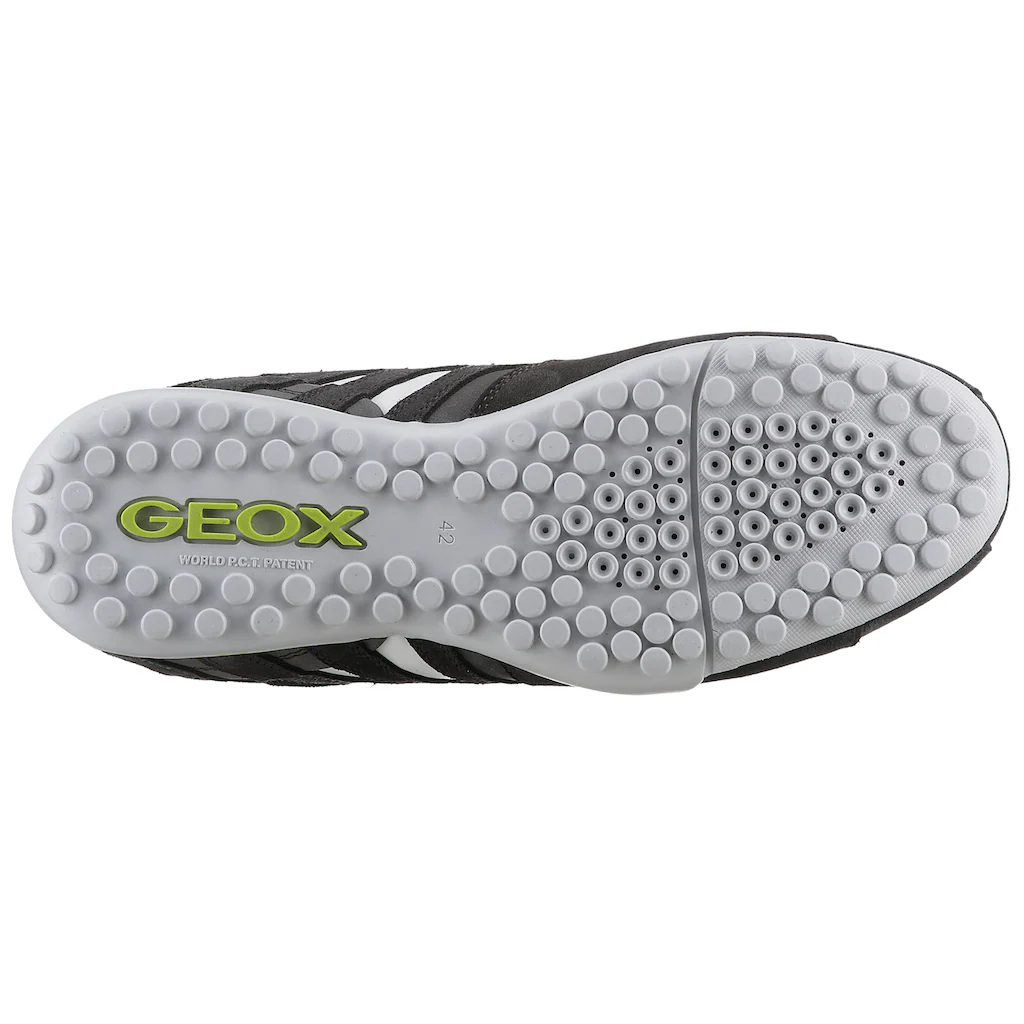 Geox Slip-On Sneaker »UOMO SNAKE B« Freizeitschuh Halbschuh Schnürschuh Im Material-Mix Bestellen