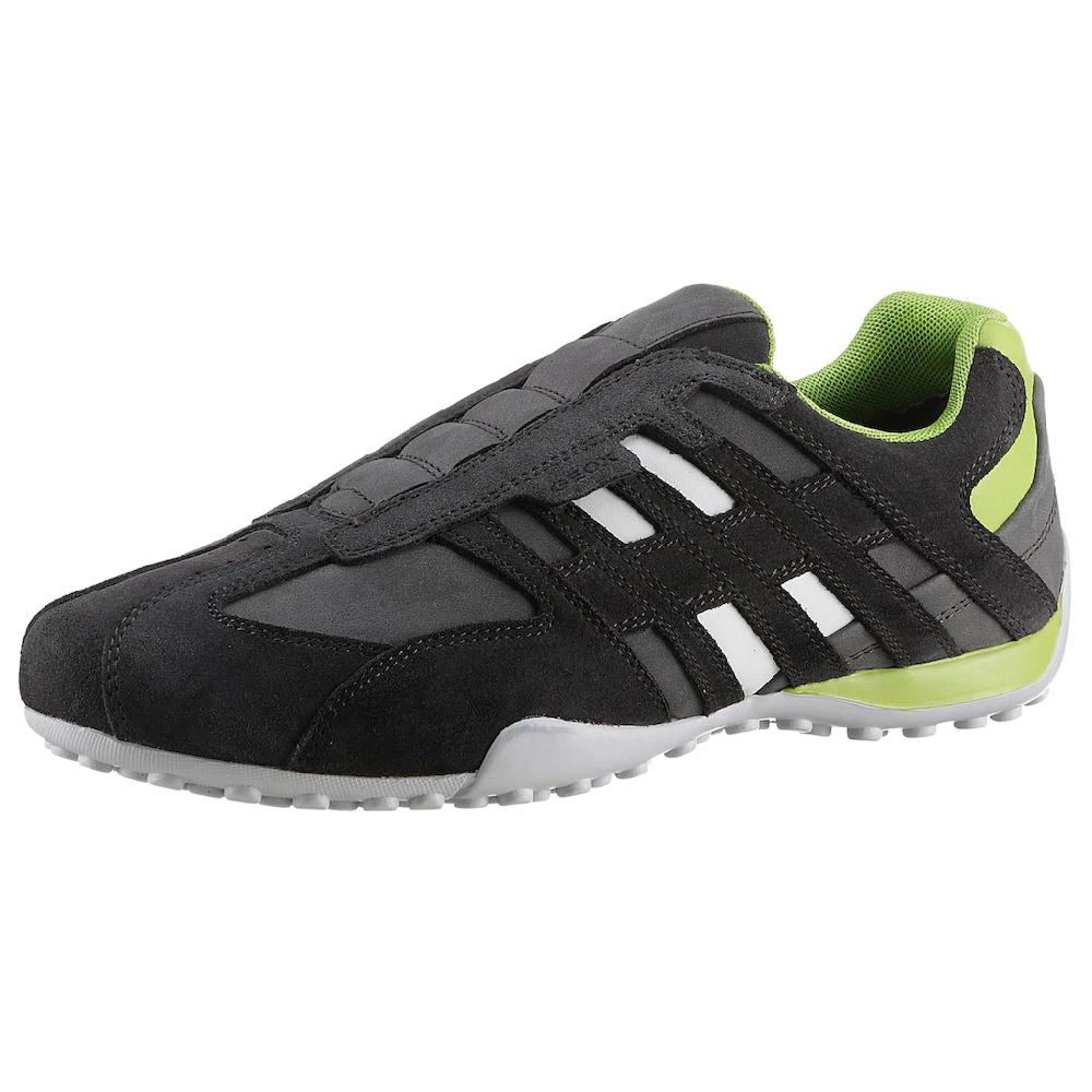 Geox Slip-On Sneaker »UOMO SNAKE B« Freizeitschuh Halbschuh Schnürschuh im Material-Mix bestellen
