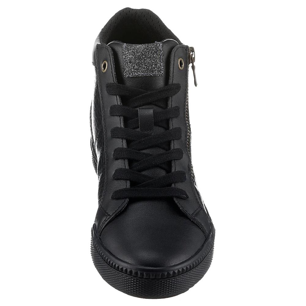 Geox Sneaker »D BLOMIEE B« High Top Sneaker Schnürboots Winterboots Mit Reißverschluss Online Kaufen