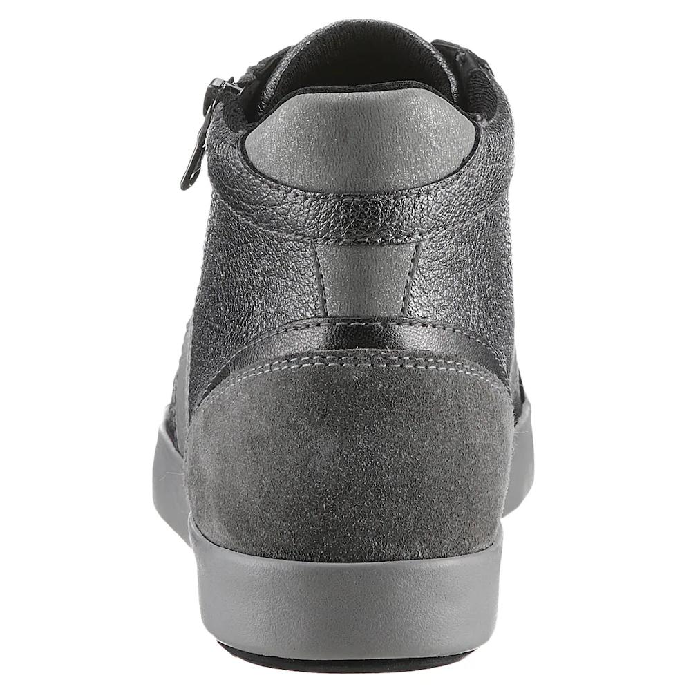 Geox Sneaker »D BLOMIEE D« Freizeitschuh Boots Hightop Im Metallic Look Online Kaufen