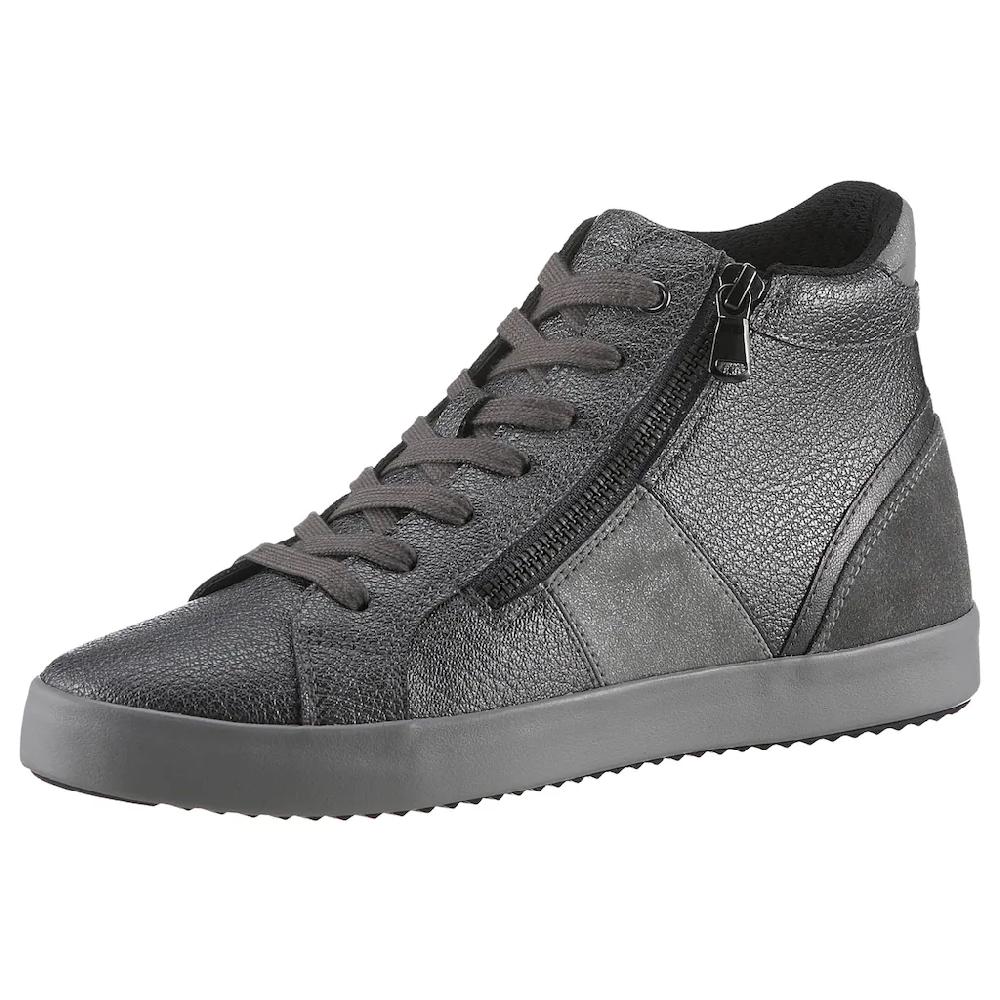 Geox Sneaker »D BLOMIEE D« Freizeitschuh Boots Hightop im Metallic Look online kaufen