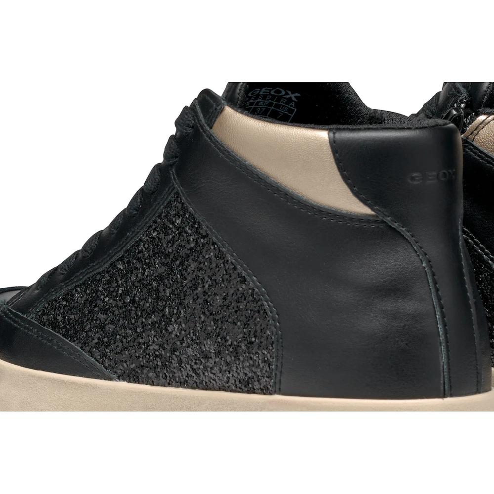 Geox Sneaker »D BLOMIEE H« High Top Sneaker Schnürboots Winterboots Mit Gepolstertem Schaftrand ▷ Für