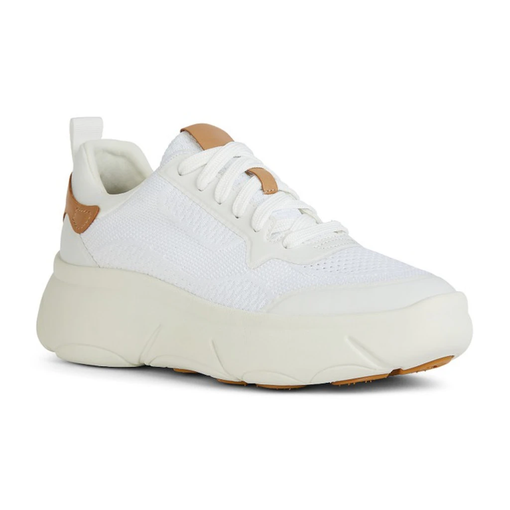 Geox Sneaker »D NEBULA 2.0 X A« mit Kontrastbesätzen Freizeitschuh Halbschuh Schnürschuh