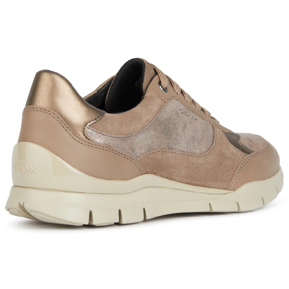 Geox Sneaker »D SUKIE« Mit Schimmer Freizeitschuh Halbschuh Schnürschuh Bestellen
