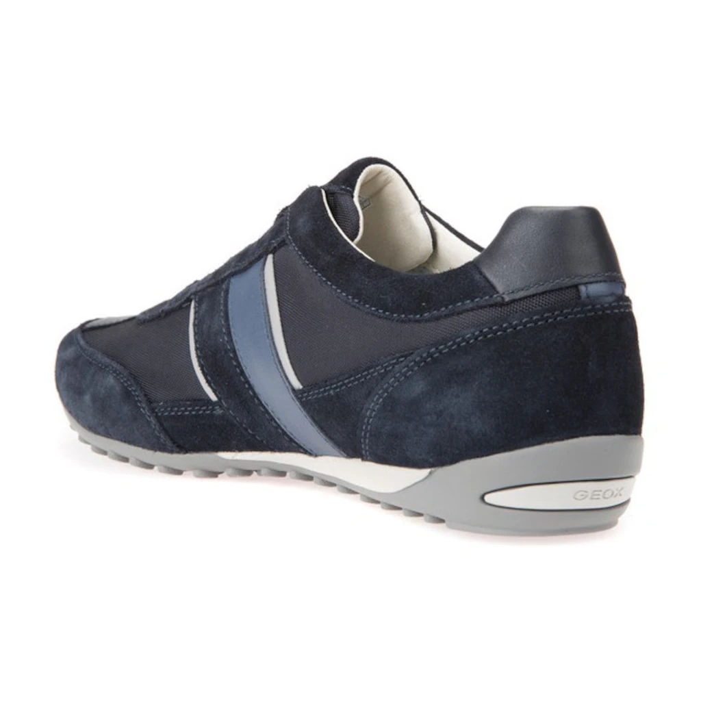 Geox Sneaker »U WELLS A« Mit Streifen An Der Seite Freizeitschuh Halbschuh Schnürschuh Online Kaufen