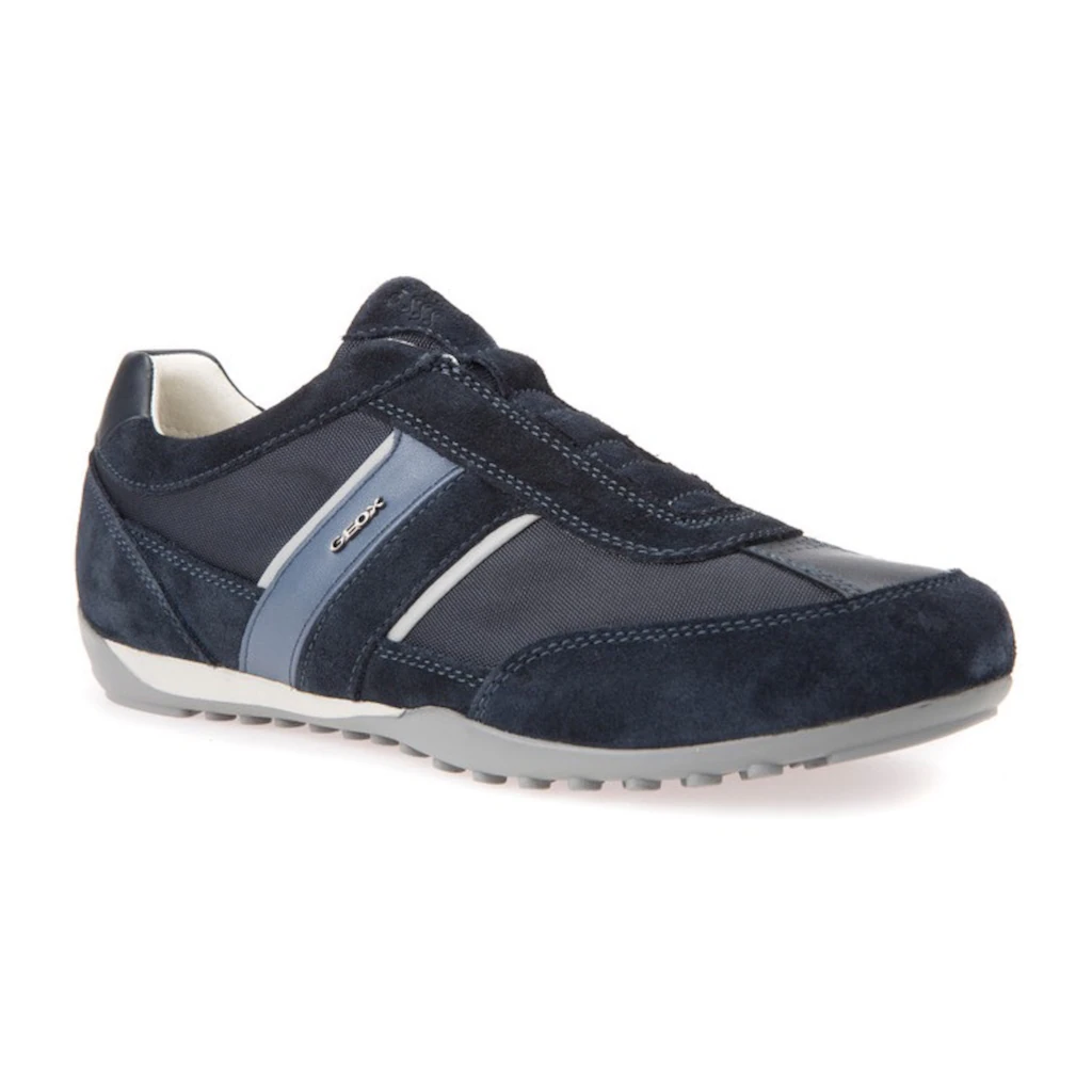 Geox Sneaker »U WELLS A« mit Streifen an der Seite Freizeitschuh Halbschuh Schnürschuh online kaufen