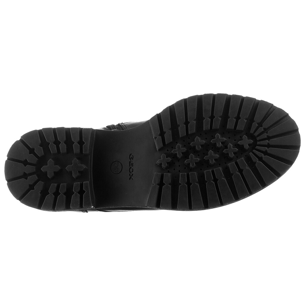 Geox Winterboots »D IRIDEA K« Chunky Boot Plateau Stiefelette Mit Warmfutter Online Bestellen