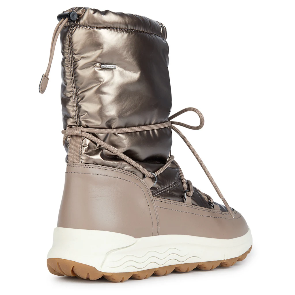 Geox Winterboots »D SPHERICA 4X4 B ABX« Schnee Winter Keilabsatz Schnürschuh Mit TEX-Ausstattung ▷ Für