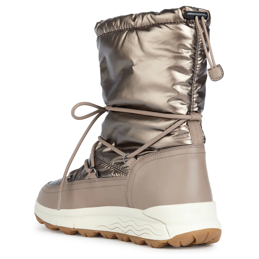 Geox Winterboots »D SPHERICA 4X4 B ABX« Schnee Winter Keilabsatz Schnürschuh Mit TEX-Ausstattung ▷ Für