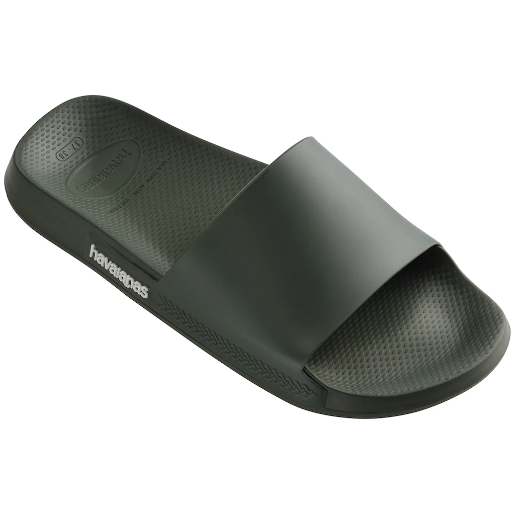 Havaianas Badepantolette »SLIDE CLASSIC« Sommerschuh Schlappen Poolslides mit breiter Bandage bequeme Form