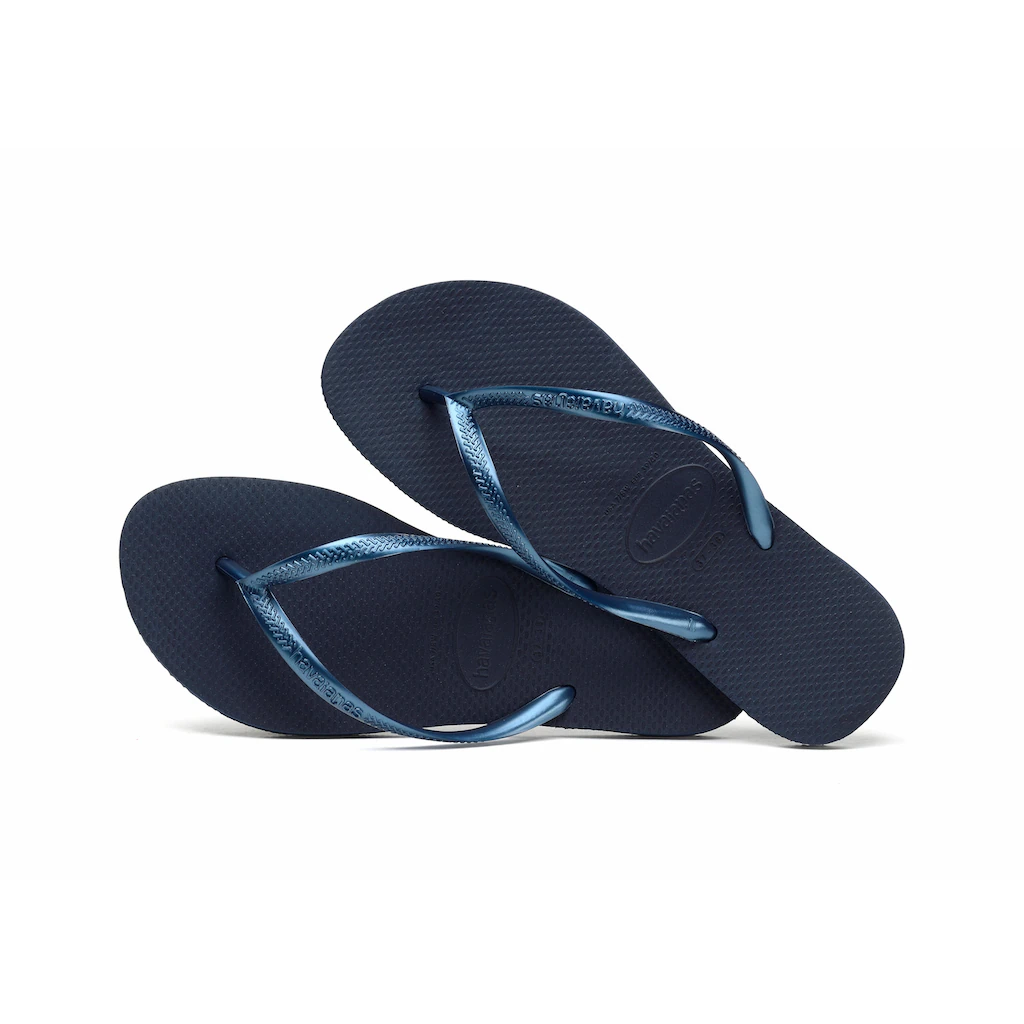 Havaianas Zehentrenner »Slim« Sommerschuh Schlappen Poolsildes Mit Weichem Zehensteg Bestellen