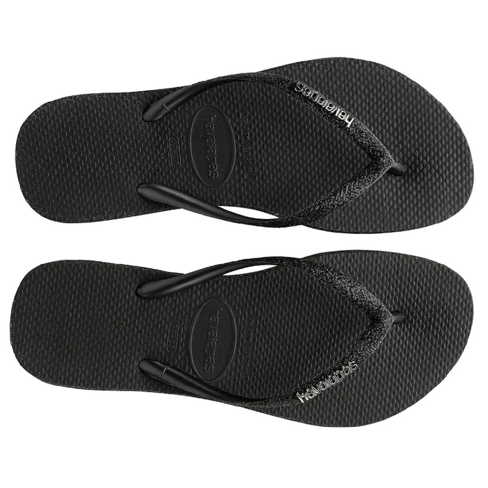 Havaianas Zehentrenner »SLIM SPARKLE 2« Sommerschuh Schlappen Poolsildes Mit Glitzer