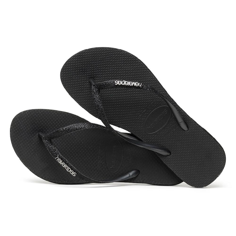 Havaianas Zehentrenner »SLIM SPARKLE 2« Sommerschuh Schlappen Poolsildes Mit Glitzer
