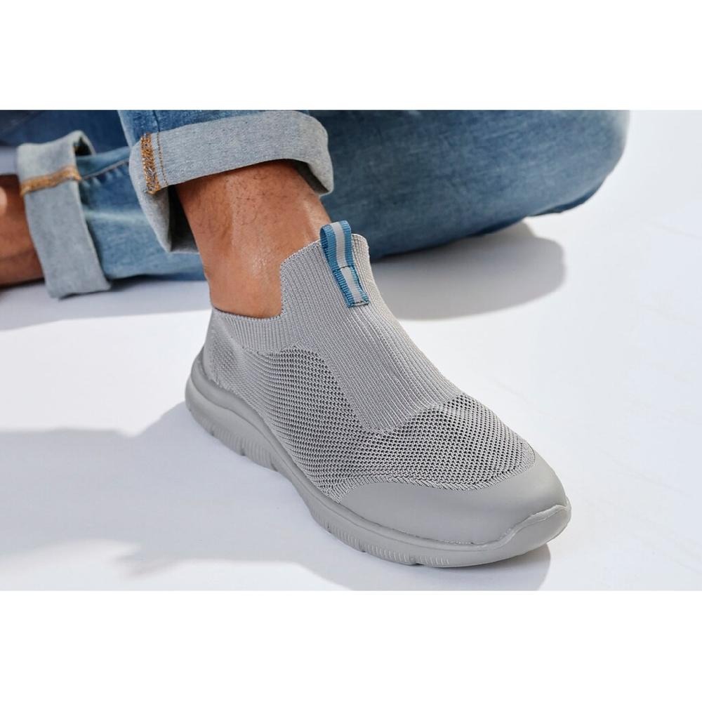 John Devin Slip-On Sneaker Slipper Freizeitschuh Sneaker Mit Ultraleichter Sohle Unisex VEGAN
