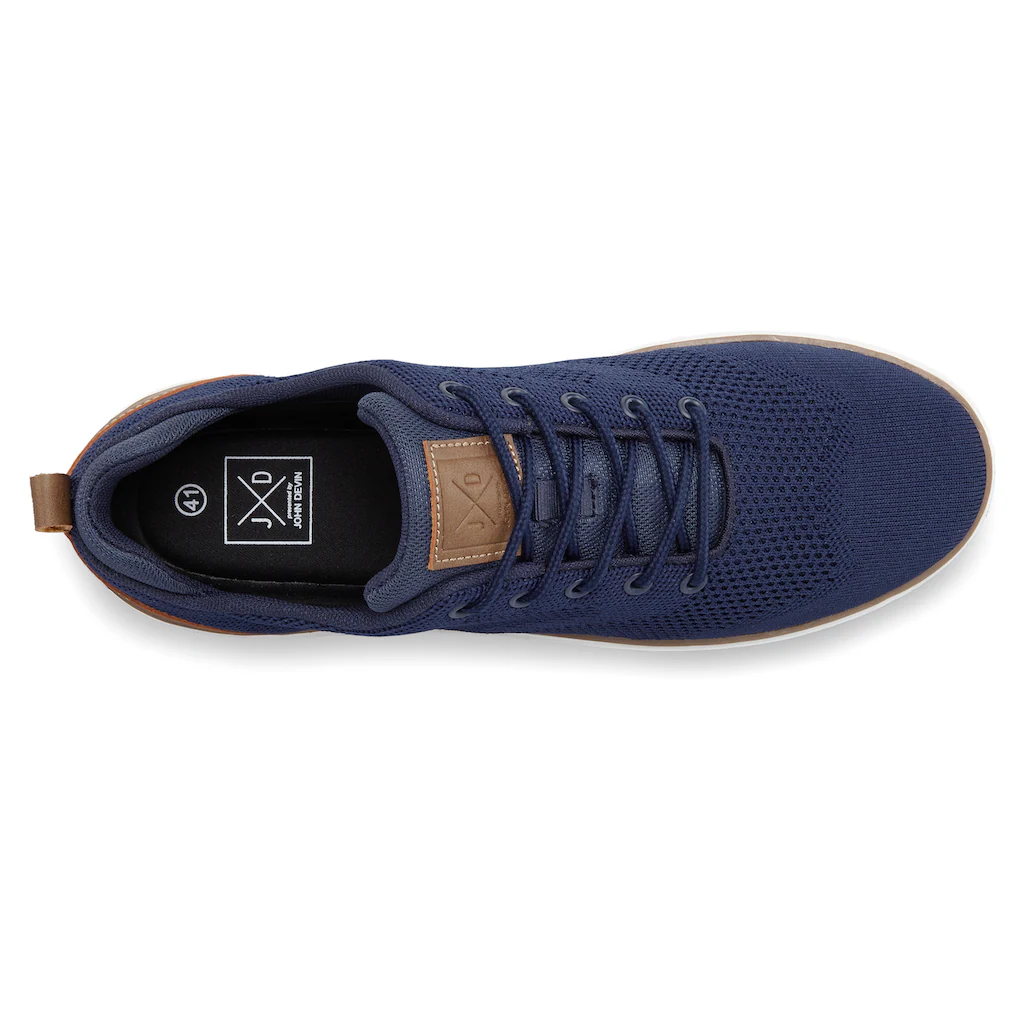 John Devin Sneaker Mit Mesh-Optik Freizeitschuh Halbschuh Unisex VEGAN