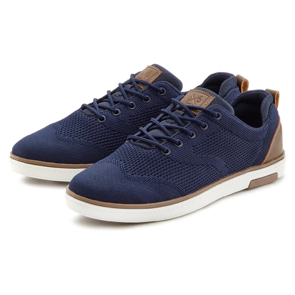 John Devin Sneaker mit Mesh-Optik Freizeitschuh Halbschuh Unisex VEGAN