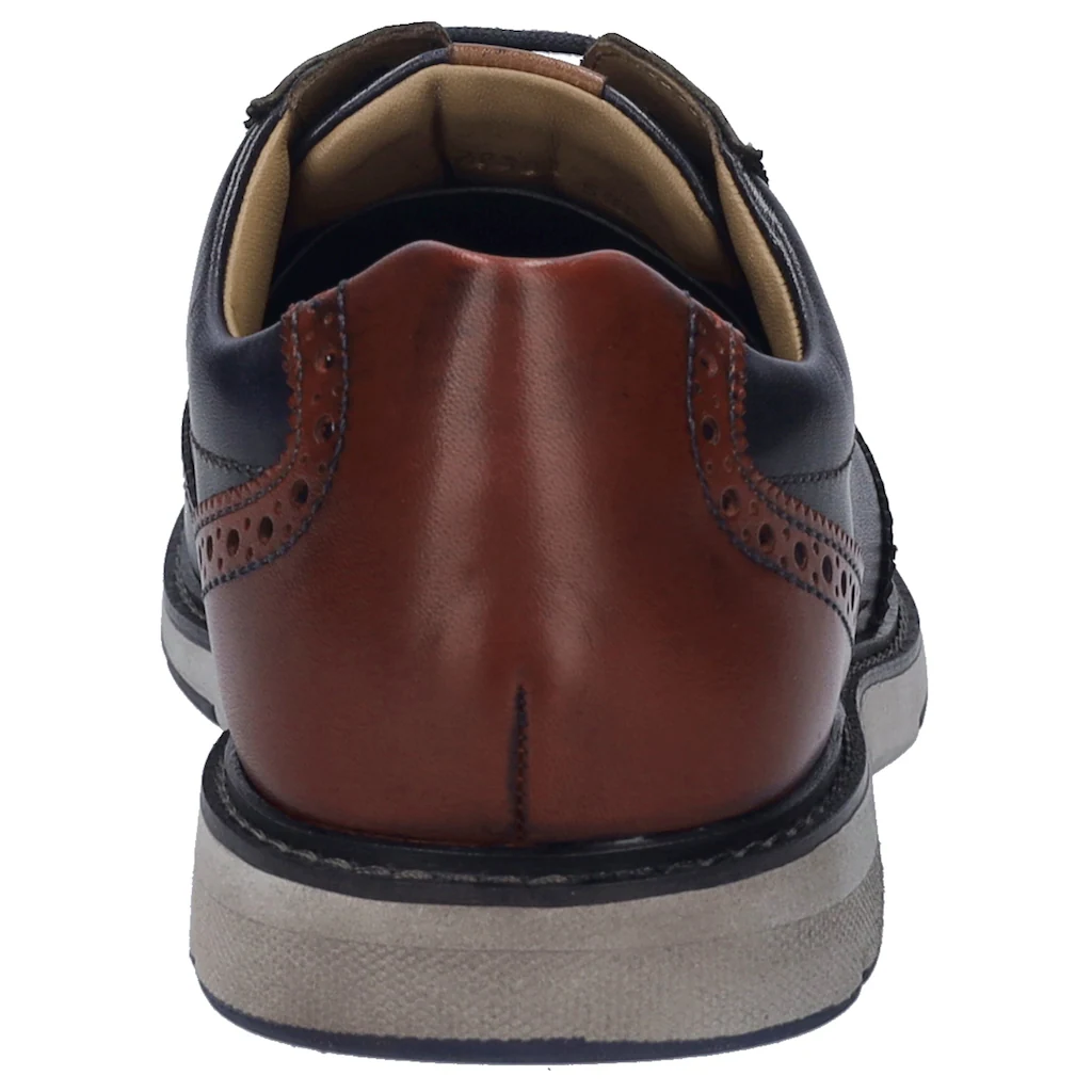 Josef Seibel Budapester »Stuart 07« Brogue Business Schuh Anzugschuh Mit Flügelkappe ▷ Für