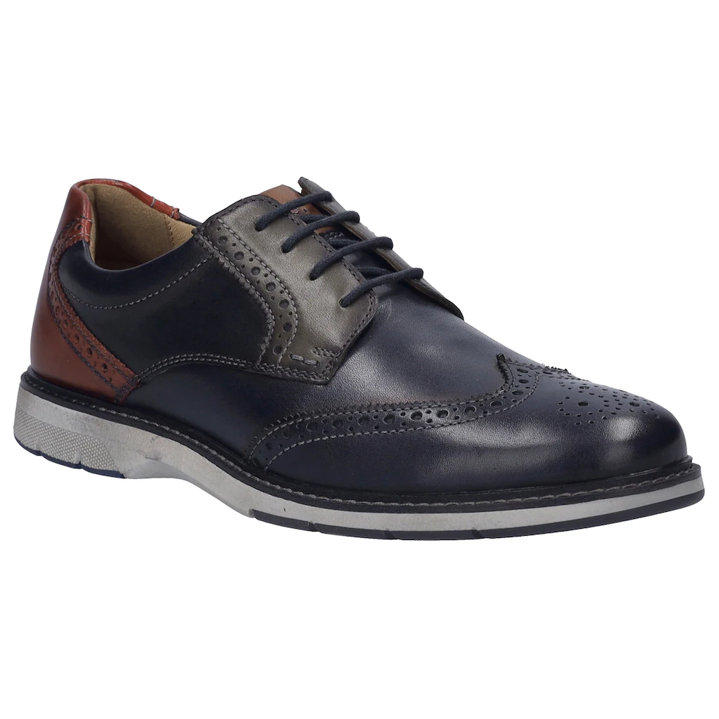 Josef Seibel Budapester »Stuart 07« Brogue Business Schuh Anzugschuh mit Flügelkappe ▷ für
