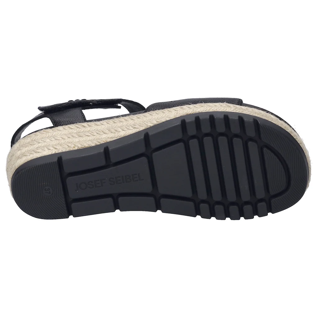 Josef Seibel Keilsandalette »Miranda 02« Plateausandale Sommerschuh Klettschuh Mit Keilabsatz
