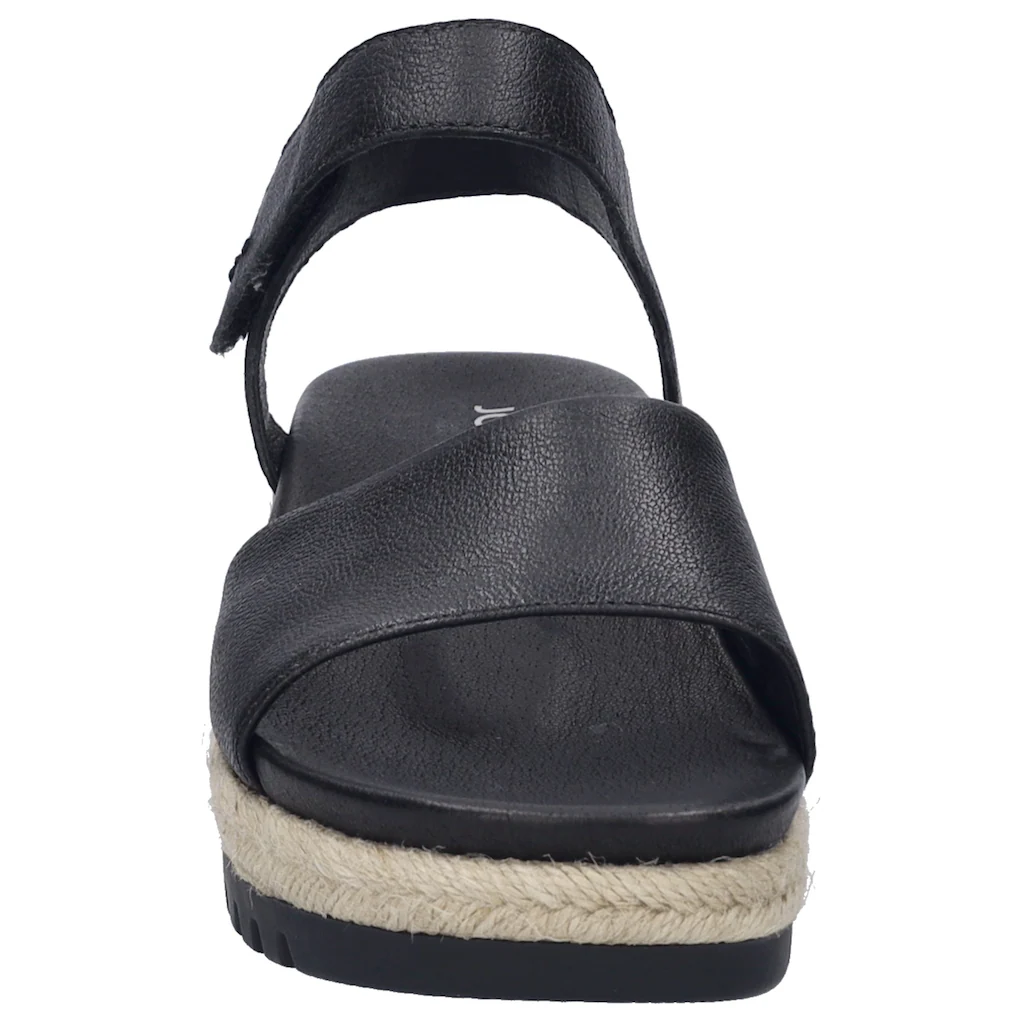 Josef Seibel Keilsandalette »Miranda 02« Plateausandale Sommerschuh Klettschuh Mit Keilabsatz