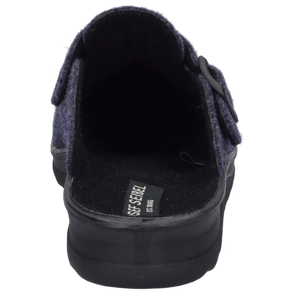 Josef Seibel Pantoffel »Metz 240« Hausschuh Clog Filzschuh In Komfortweite H (sehr Weit) ▷ Für