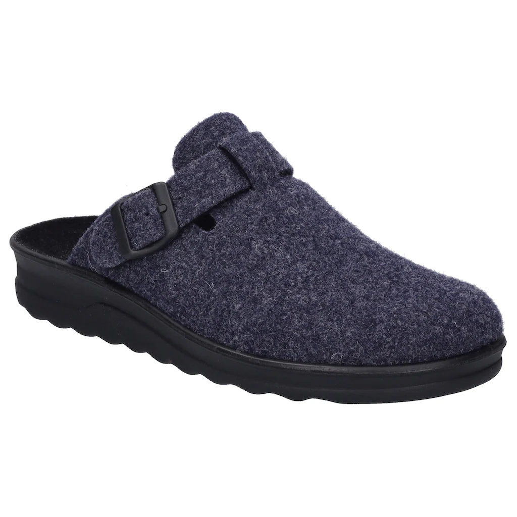 Josef Seibel Pantoffel »Metz 240« Hausschuh Clog Filzschuh in Komfortweite H (sehr weit) ▷ für
