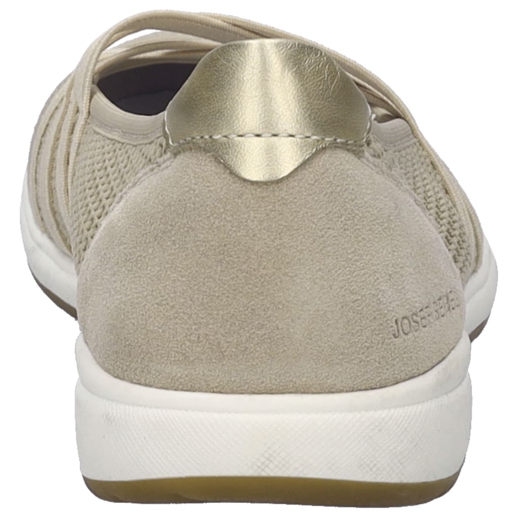 Josef Seibel Riemchenballerina »Caren 67« Slipper Sneaker Schlupfschuh Mit Metallic Einsatz An Der Ferse Online Kaufen