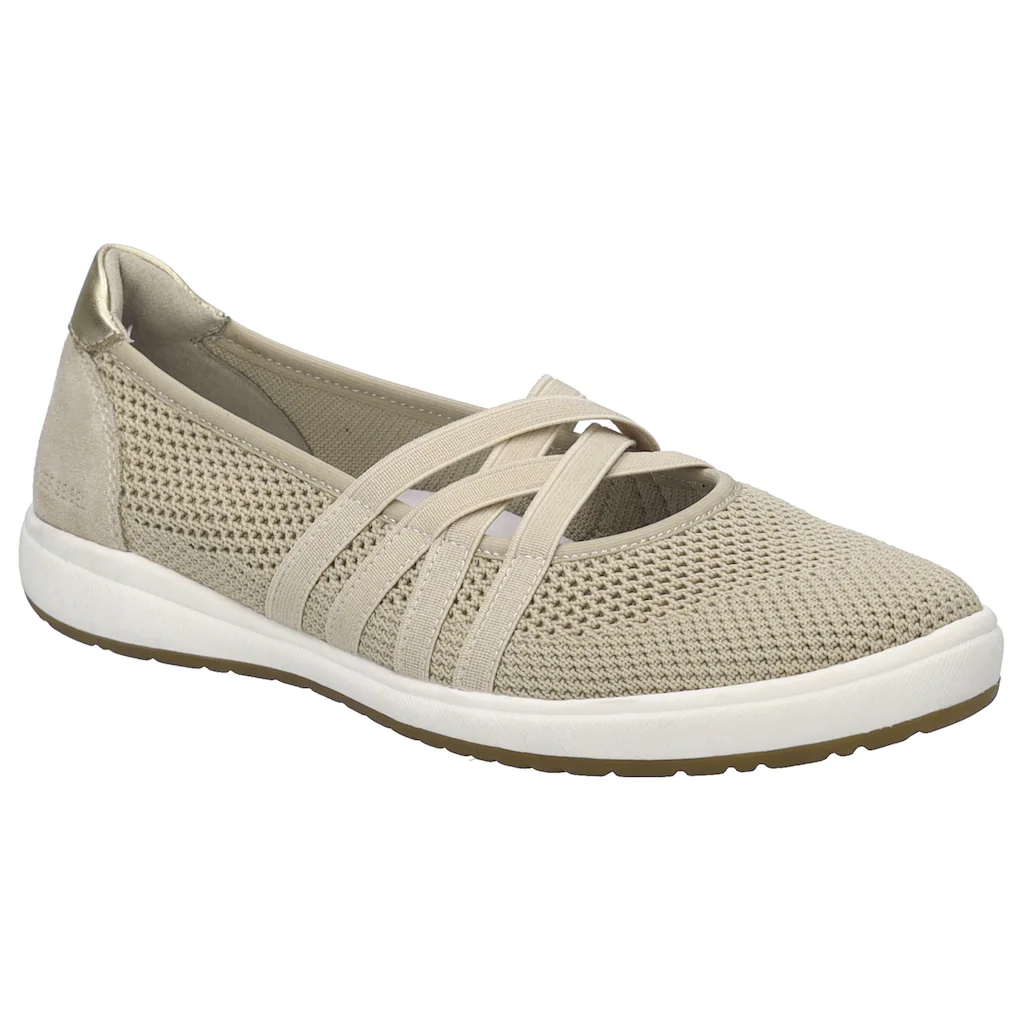 Josef Seibel Riemchenballerina »Caren 67« Slipper Sneaker Schlupfschuh mit Metallic Einsatz an der Ferse online kaufen