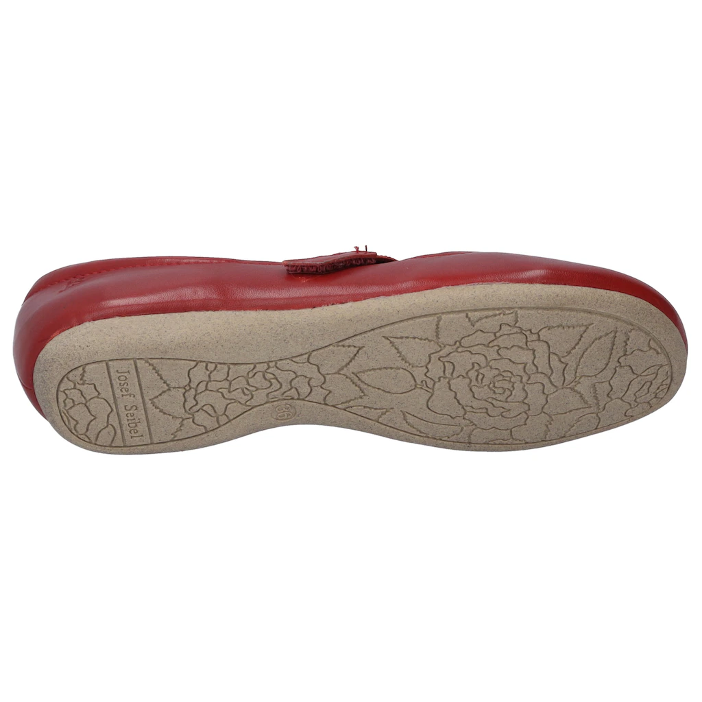 Josef Seibel Riemchenballerina »Fiona« Festtagsschuh Slipper Komfortschuh Mit überkreuztem Gummizug Online Kaufen