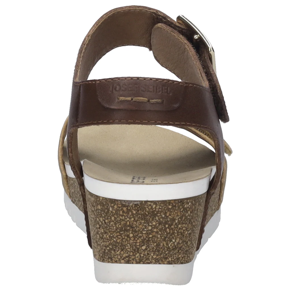 Josef Seibel Sandale »Quinn 02« Plateausandale Keilsandalette Klettschuh Mit Schnallen Online Kaufen