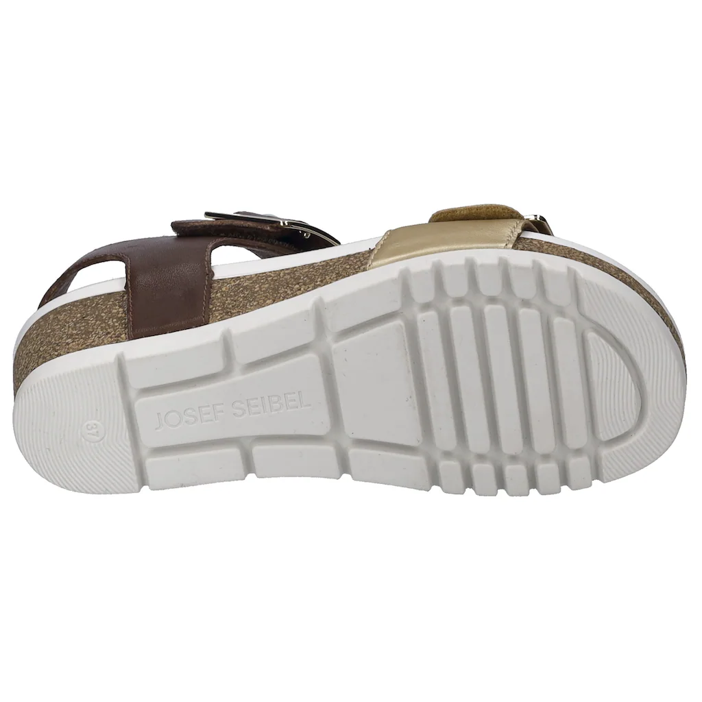 Josef Seibel Sandale »Quinn 02« Plateausandale Keilsandalette Klettschuh Mit Schnallen Online Kaufen