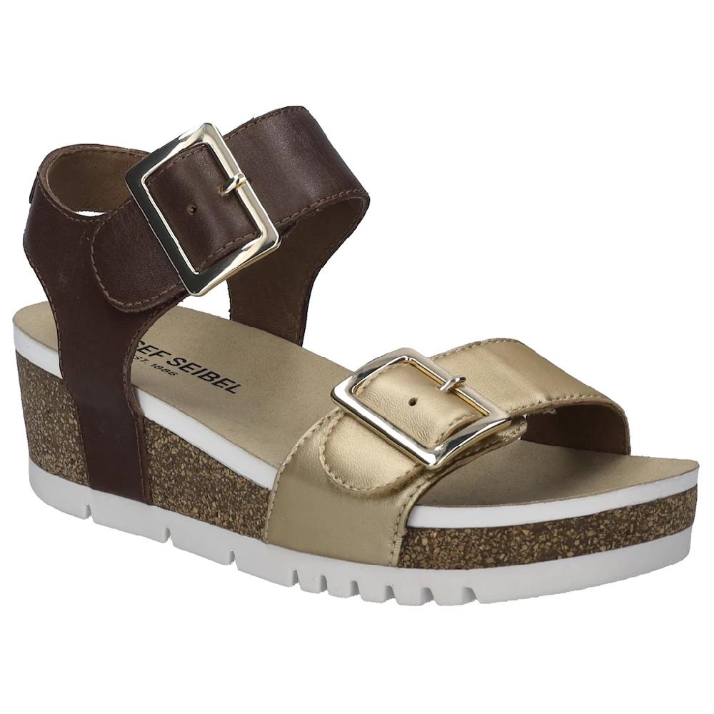 Josef Seibel Sandale »Quinn 02« Plateausandale Keilsandalette Klettschuh mit Schnallen online kaufen