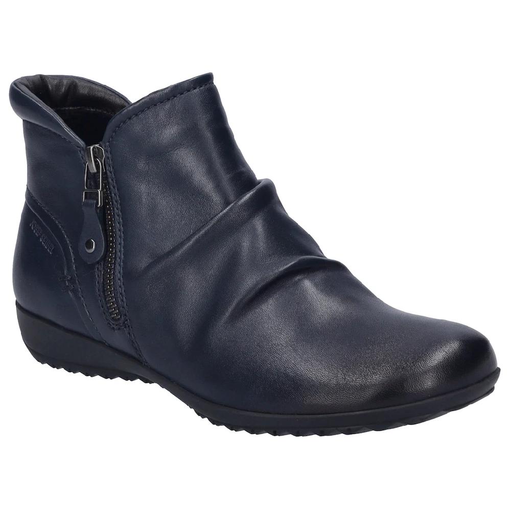 Josef Seibel Schlupfboots »Naly 41« Stiefelette Komfortschuh mit gerafftem Schaft
