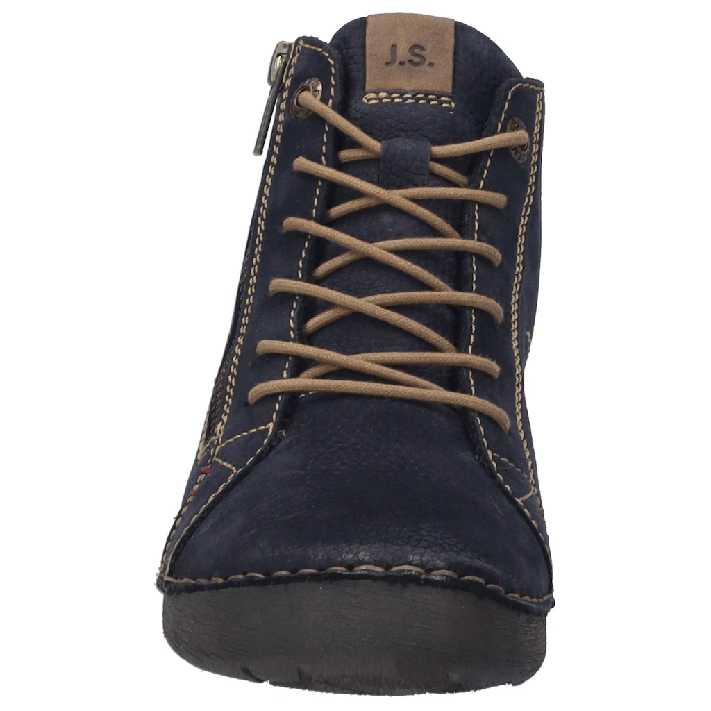 Josef Seibel Schnürstiefelette »Fergey 67« Schnürstiefel Winterstiefel Bequemschuh Mit Reißverschluss Online Kaufen