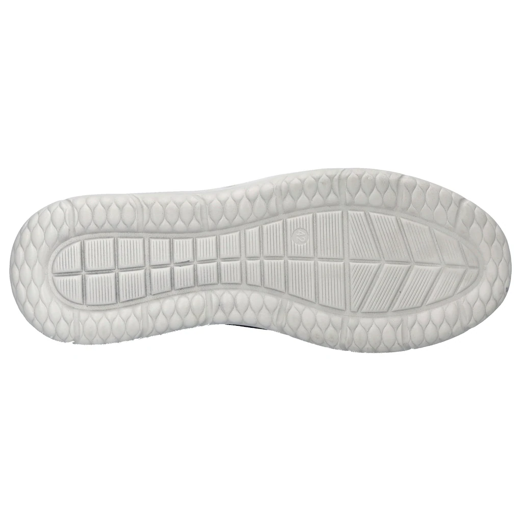 Josef Seibel Slip-On Sneaker »Wales 04« Slipper Komfortschuh Schlupfschuh Mit Elastischem Gummizug-Einsatz