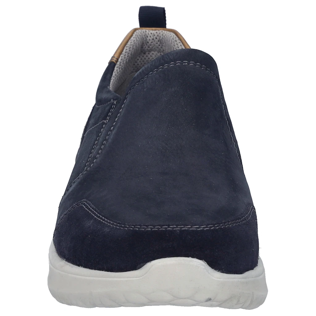 Josef Seibel Slip-On Sneaker »Wales 04« Slipper Komfortschuh Schlupfschuh Mit Elastischem Gummizug-Einsatz