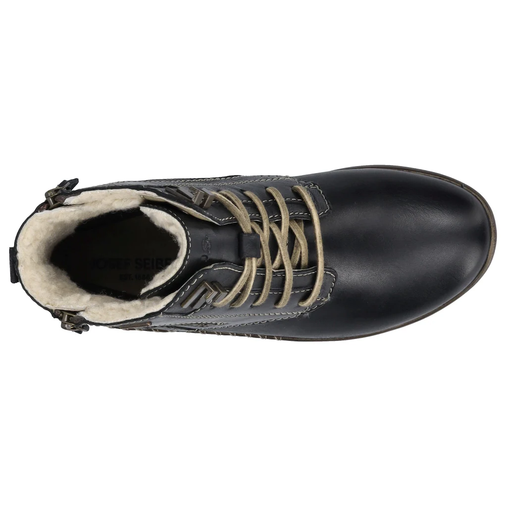 Josef Seibel Winterboots »Conny 55« Winterboot Schnürboots Komfortschuh Mit Warmfutter Online Kaufen