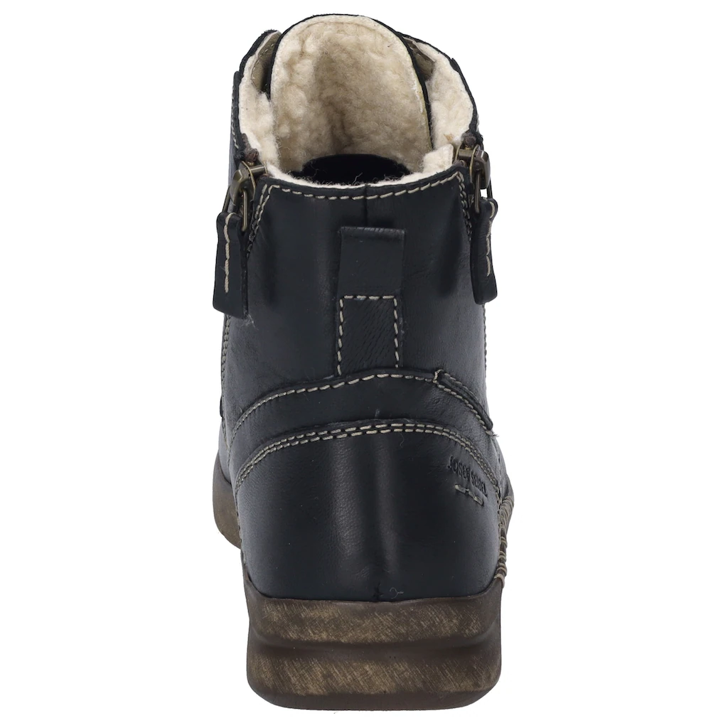 Josef Seibel Winterboots »Conny 55« Winterboot Schnürboots Komfortschuh Mit Warmfutter Online Kaufen
