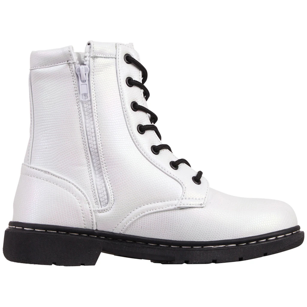 Kappa Schnürboots Mit Praktischem Reißverschluss An Der Schuhinnenseite ▷ Für