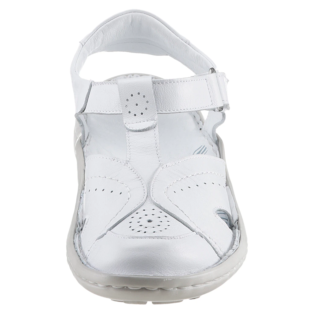 KRISBUT Sandale Sommerschuh Sandalette Klettschuh Mit Praktischem Klettverschluss