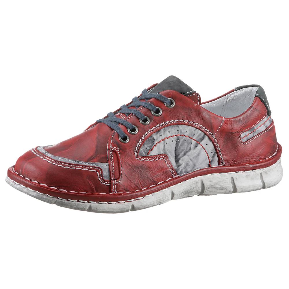 KRISBUT Schnürschuh mit kontrastfarbenen Details Freizeitschuh Halbschuh Schnürschuh online bestellen