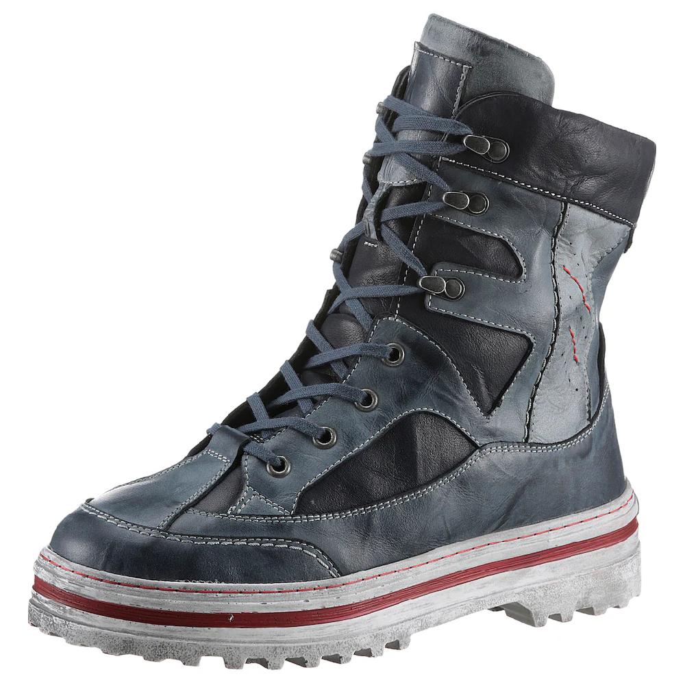 KRISBUT Winterboots Hiking Boots Winterstiefel Plateaustiefel in weiter Form ▷ für